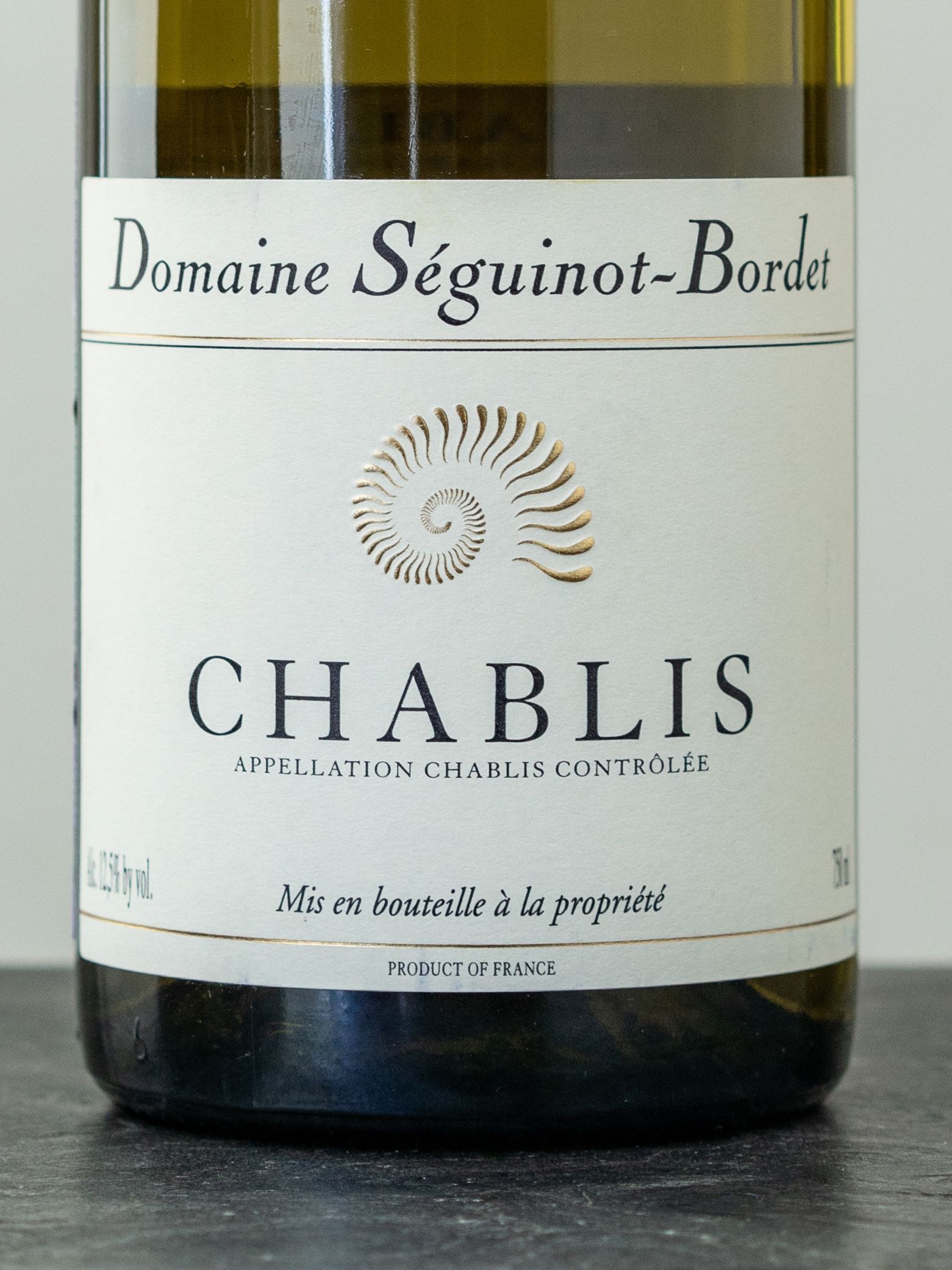 Вино Domaine Seguinot-Bordet Chablis 1er Cru Fourchaume / Домен Сегино-Борде Шабли Премье Крю Фуршом